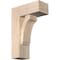 Ekena Millwork Imperial Block Smooth Bracket w/ Offset Brace, Douglas Fir, 7 1/2"W x 18"D x 26"H BKT0806X18X26IMP05SDF - alternate 1